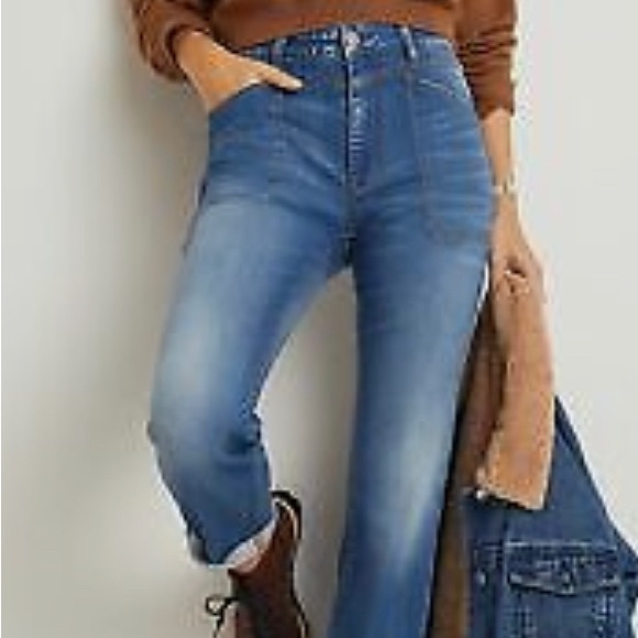 Anthropologie Pilco high rise boyfriend slim size 26 EUC - Picture 1 of 3